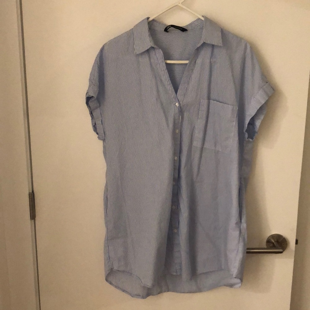 Zara Boyfriend shirt dress